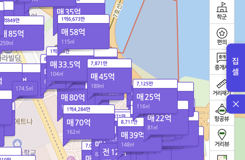 집셀 책갈피 버튼